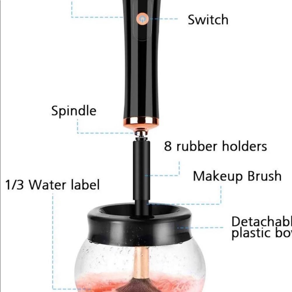 Makeup brush cleaner